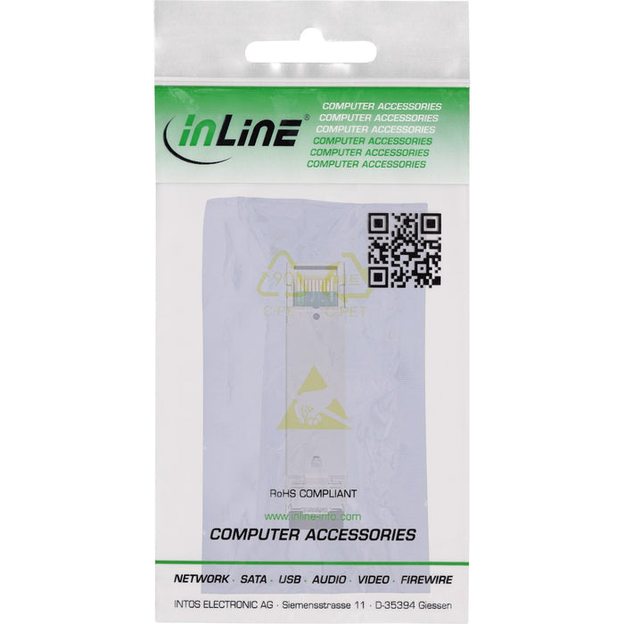 Inline® Sfp+ Module Fibre Optic 850nm Multimode With Lc Sockets, 300m, 10gb/S