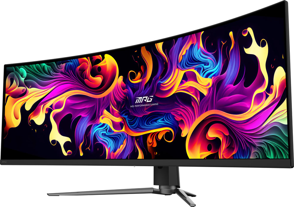 Monitor Msi Mpg 491cqp Qd-Oled  (49") 5120 X 1440 Pixeles Dqhd Qdoled Negro