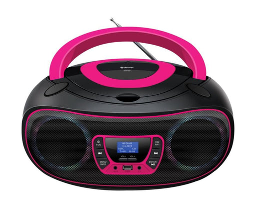 EAN 5706751079993 - Denver TDB-212P Rosa Reproductor de CD portátil imagen 1