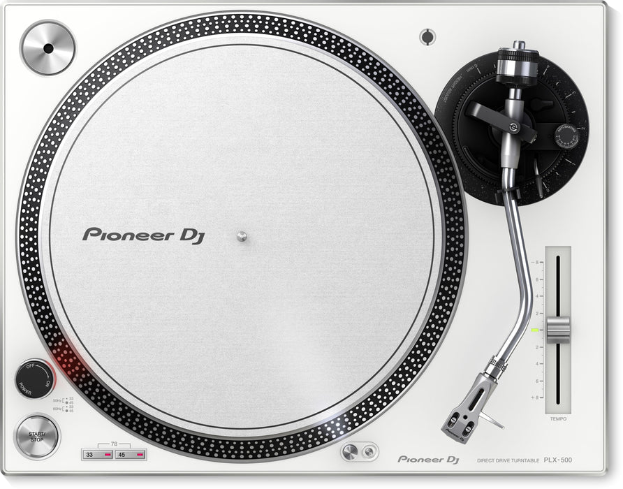 Pioneer Plx-500 Tocadiscos De Tracción Directa Para Dj Blanco