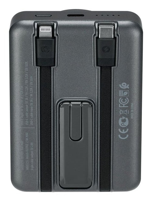 EAN 4260709014975 - Rivacase VA2608 batería externa Polímero de litio 10000 mAh Cargador inalámbrico Negro, Gris imagen 7