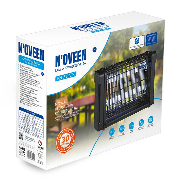 EAN 5902221620218 - Noveen IKN12 Automático Matainsectos Apto para uso en interior Negro imagen 3