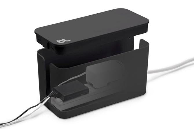 EAN 705105462431 - #Delete CableBox Mini Escritorio Caja de cables Negro imagen 1