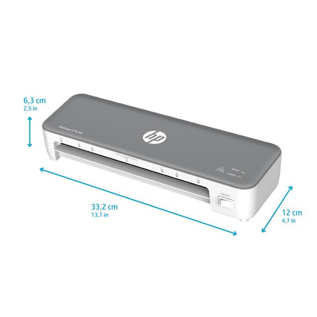 EAN 4030152953226 - HP OneLam 270 A4 Laminadora térmica 270 mm/min Gris, Blanco imagen 4