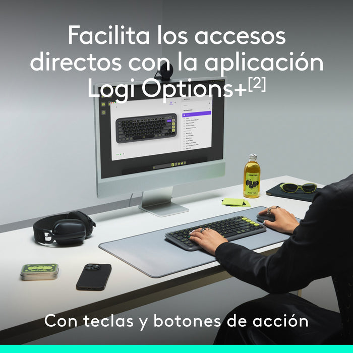 EAN 5099206127869 - Logitech 920-013120 teclado Ratón incluido Universal QWERTY Español Rosa imagen 13