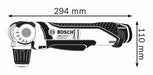 EAN 3165140730846 - Bosch 0 601 390 908 destornillador eléctrico y llave de impacto 1300 RPM Negro, Azul imagen 2