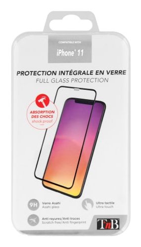 Tnb Full Glass Protection For Iphone 11 Transparent