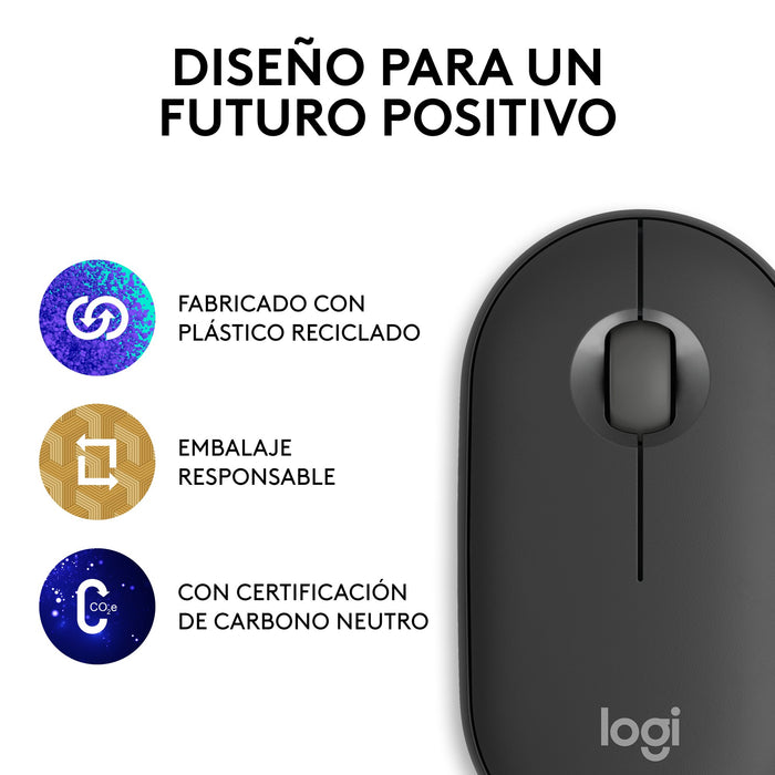 EAN 5099206110427 - Logitech 910-007015 ratón Viajes Ambidextro RF Wireless + Bluetooth Óptico 4000 DPI imagen 19
