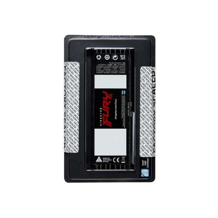 Memoria Kingston Fury 128 Gb Ddr5 5600 (8x 16 Gb) Octa Kit, Ram Negro, Kf556r28rbek8-128, Renegade Pro, Intel Xmp, Amd Expo Kf556r28rbek8-128