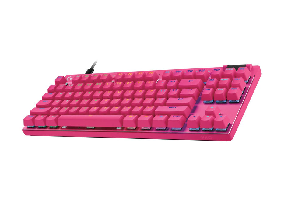 EAN 5099206126497 - Logitech G 920-013249 teclado Juego USB AZERTY Francés Rosa imagen 3