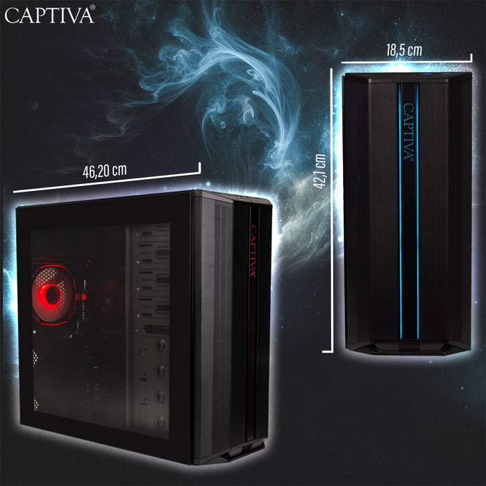 EAN 4046373800188 - CAPTIVA Power Starter R80-018 TFT Bundle AMD Ryzen™ 7 5700G 16 GB DDR4-SDRAM 1 TB SSD PC Negro imagen 6