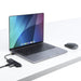 EAN 0065030912136 - StarTech.com H5C4A-USB-HUB hub de interfaz USB 3.2 Gen 1 (3.1 Gen 1) Type-C 5000 Mbit/s Negro imagen 8