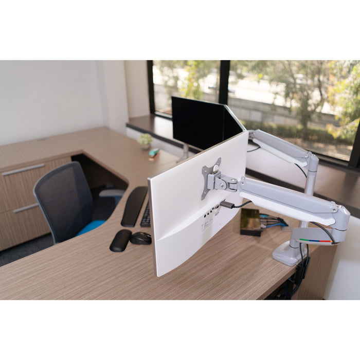 EAN 5028252597128 - Kensington K55470EU soporte para monitor 81,3 cm (32") Escritorio Gris imagen 16