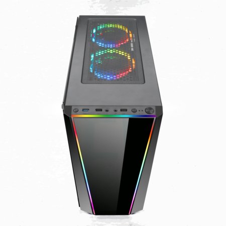 EAN 6950376774675 - REDRAGON Tailgate GC-702 Midi Tower Negro, Transparente imagen 4