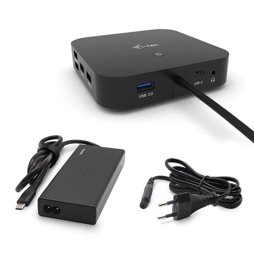 EAN 8595611703775 - i-tec C31DUALDPDOCKPD65W base para portátil y replicador de puertos Alámbrico USB 3.2 Gen 1 (3.1 Gen 1) T imagen 1