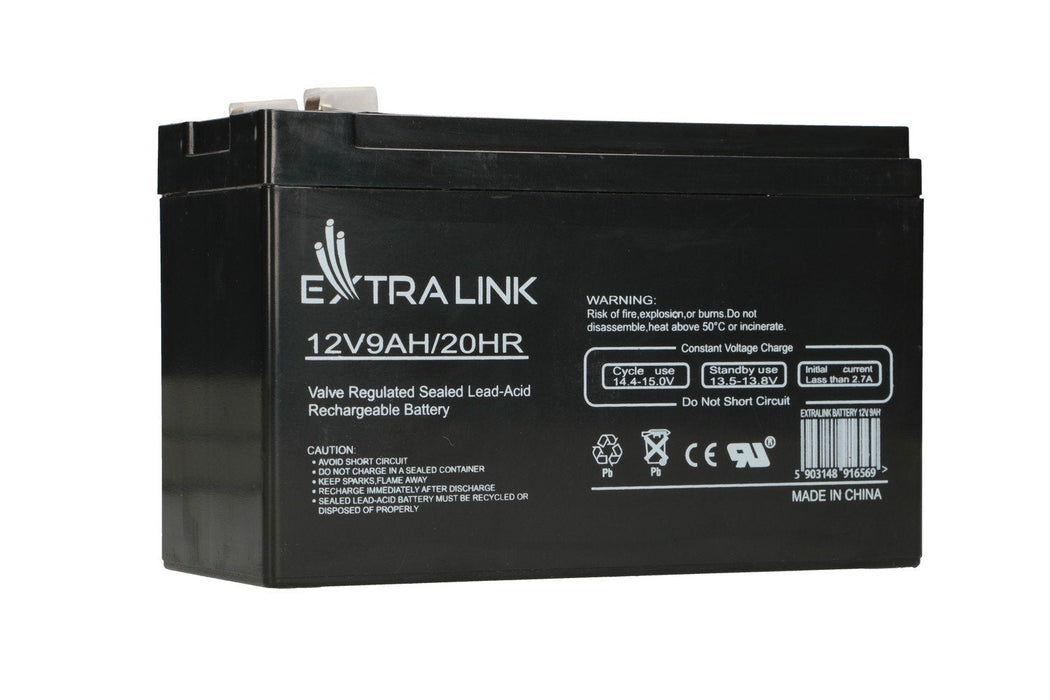 Extralink Akumulator Battery Accumulator Agm 12v 9ah Sealed Lead Acid (Vrla)