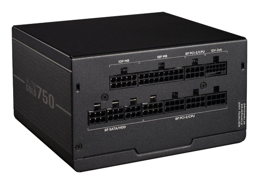EAN 4719512162361 - Cooler Master Elite Gold 750 unidad de fuente de alimentación 750 W 24-pin ATX ATX Negro imagen 2
