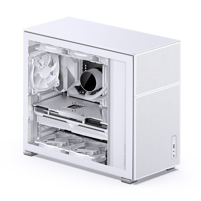 Jonsbo D41 Mesh Atx Gehäuse, Temperojo Glass - Blanco