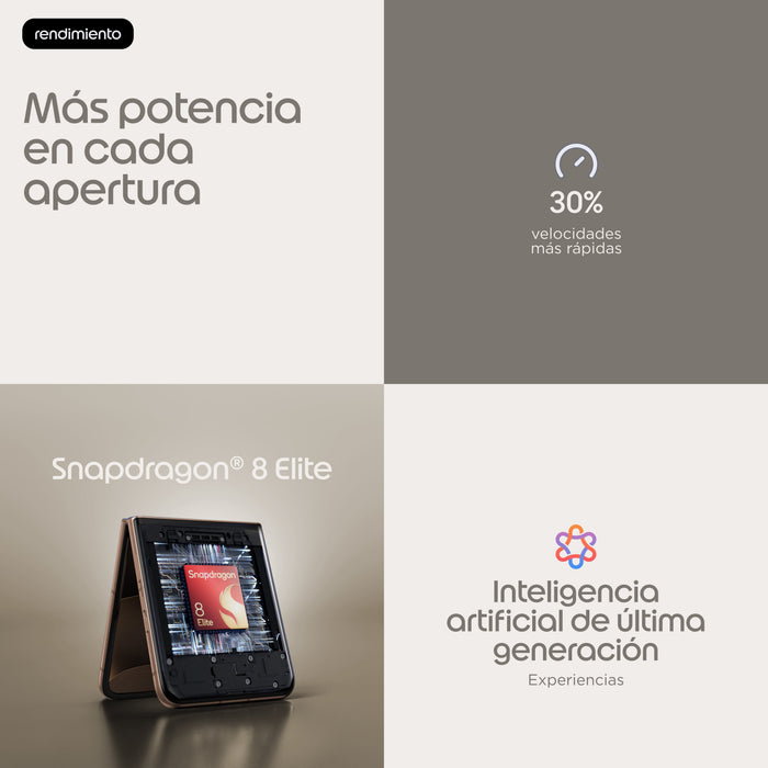 Motorola Razr 70 Ultra 5g Dual Sim 16gb Ram 512gb - Cocoa