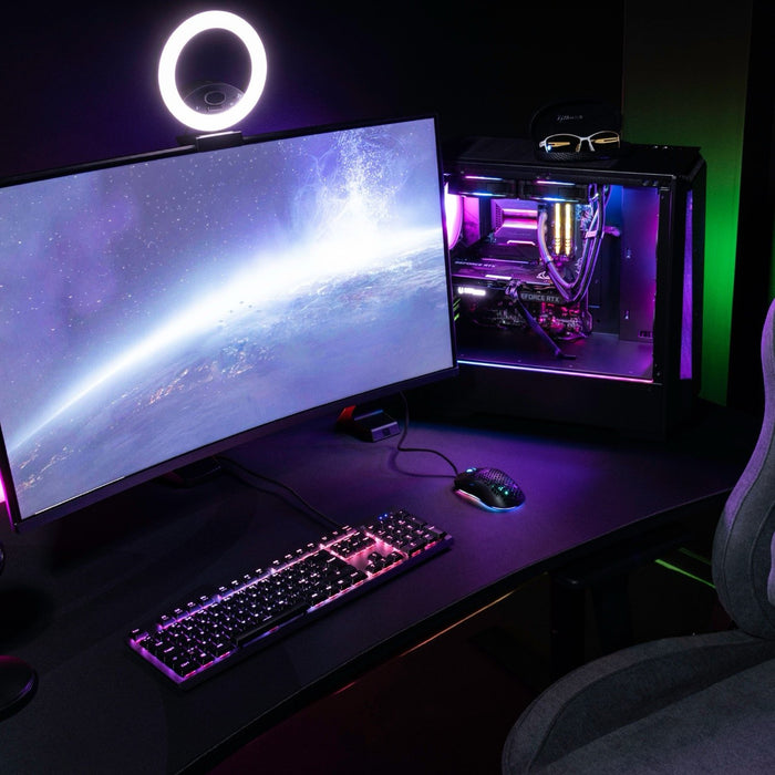 EAN 850009447777 - Arozzi Arena Gaming Desk Negro, Gris imagen 6