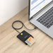 EAN 8436574709315 - AISENS ASCR-SN06-BK lector de tarjeta inteligente Interior USB USB 2.0 imagen 5