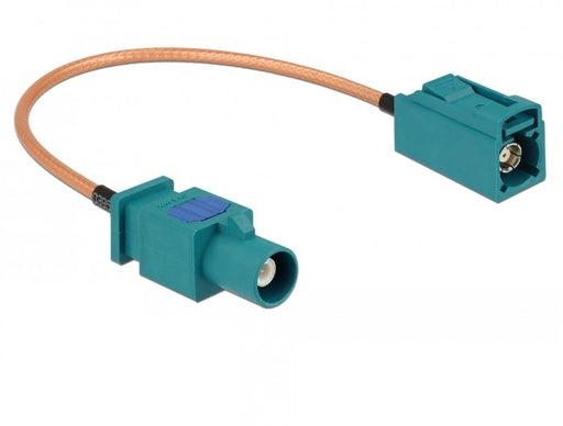 EAN 4043619896608 - DeLOCK 89660 cable coaxial RG-316 0,2 m FAKRA Z Marrón, Verde imagen 1