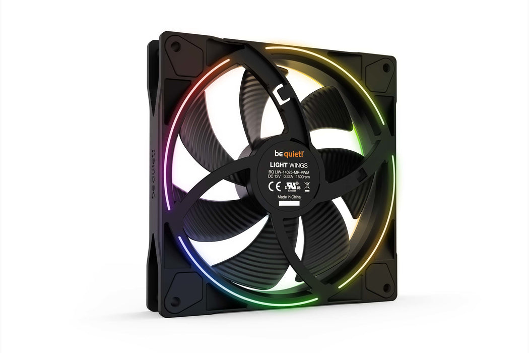 EAN 4260052188828 - be quiet! Light Wings | 140mm PWM Triple Pack Carcasa del ordenador Ventilador 14 cm Negro 1 pieza(s) imagen 4
