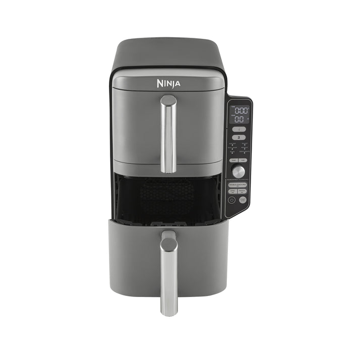 EAN 0622356280822 - Ninja SL400EU freidora Doble 9,5 L 2470 W Freidora de aire caliente Negro, Gris imagen 7