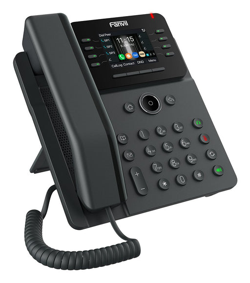 EAN 6937295605624 - Fanvil V62W teléfono IP Negro 12 líneas LCD imagen 1
