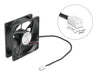 EAN 4043619672905 - DeLOCK 67290 sistema de refrigeración para ordenador Carcasa del ordenador Ventilador 8 cm Negro 1 pieza( imagen 3