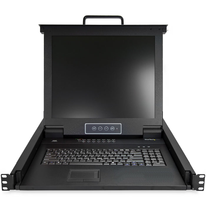 EAN 0065030872546 - StarTech.com RKCONS1716K consola de rack 43,2 cm (17") 1280 x 1024 Pixeles Acero Negro imagen 3