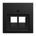 EAN 4011395360460 - Busch-Jaeger 2CKA001753A0216 placa de pared y cubierta de interruptor Negro imagen 1