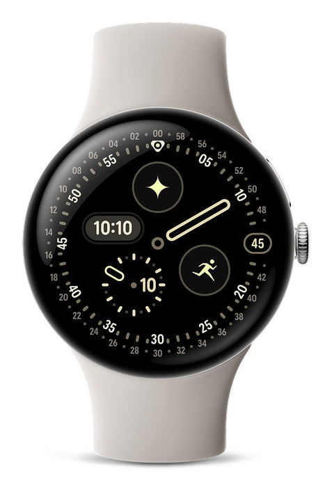 EAN 0840353933743 - Google Pixel Watch 4 AMOLED 45 mm Digital Pantalla táctil Plata Wifi GPS (satélite) imagen 3