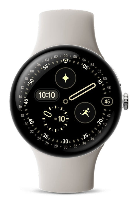 Google Pixel Watch 4 (45mm) Lte Silber/Porclain