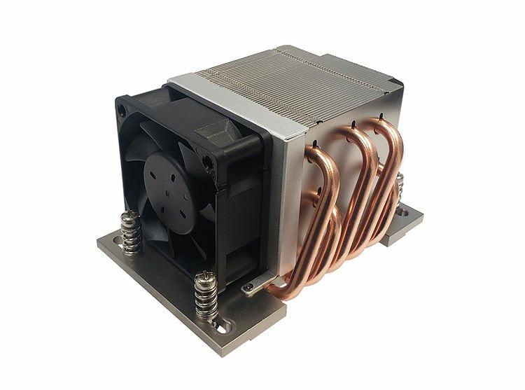EAN 0784847024473 - Dynatron A54 sistema de refrigeración para ordenador Procesador Refrigerador de aire 6 cm Negro, Gris 1 p imagen 1