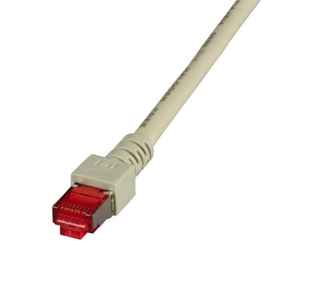 Rj45 Cable De Red Cat.6 S Ftp Lszh Grau 0,75m