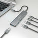 EAN 8436574709995 - AISENS A109-0857 hub de interfaz USB 3.2 Gen 1 (3.1 Gen 1) Type-C 5 Mbit/s imagen 5