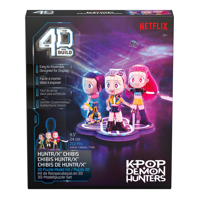 Spinmaster 4d Build - K-Pop Demon Hunters - Huntr/X Chibis, 6078016