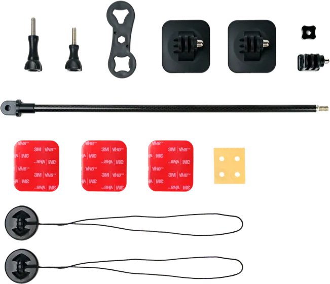 Action Cam Acc Mount Carbon/Fiber Cinakds/A Insta360