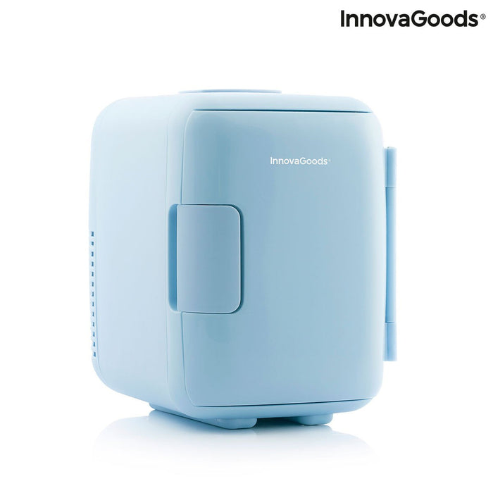 Innovagoods Mini Nevera Para Cosmeticos - 48w - Capacidad 4l - Cable Extraible De 1.75m - Temperatura Regulable -