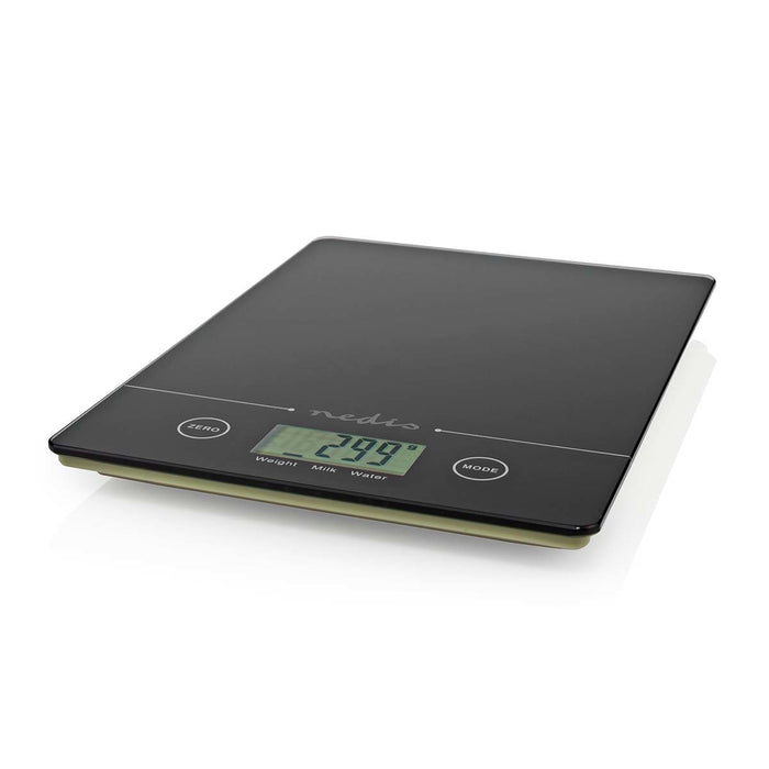 EAN 5412810408788 - Nedis KASC620BK báscula de cocina Negro Encimera Rectángulo Báscula electrónica de cocina imagen 1