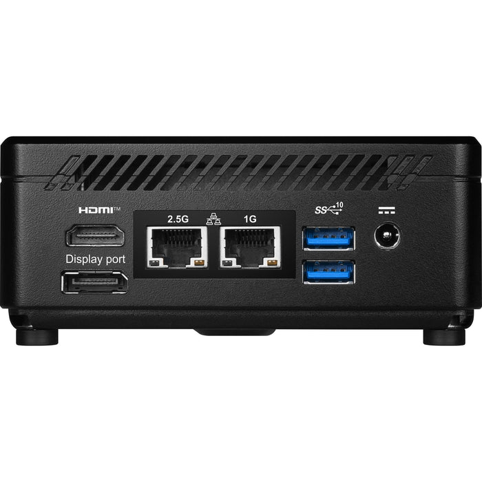 Msi Cubi 5 12m-457eu Intel® Core? I7 I7-1255u 16 Go Ddr4-Sdram 512 Go Ssd Windows 11 Pro Mini Pc Negro
