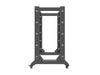 EAN 5901969409666 - Lanberg OR01-6822-B armario rack 22U Rack o bastidor independiente Negro imagen 5