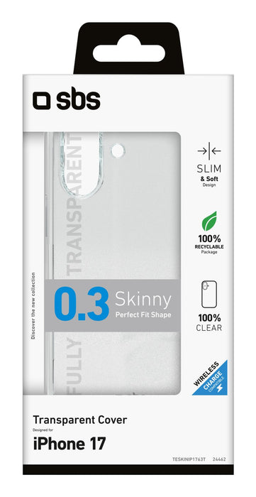 EAN 8018417524462 - SBS TESKINIP1763T funda para teléfono móvil 15,9 cm (6.28") Transparente imagen 2