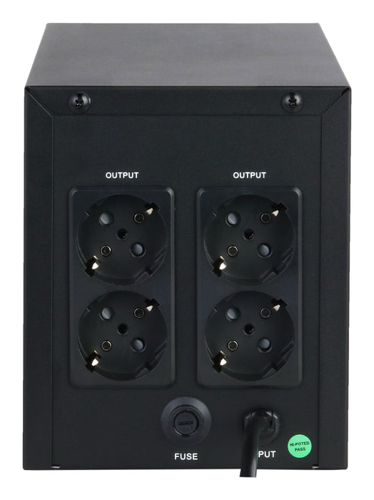 Ups Dahua 900 W 1.5 Kva Waveform Sine/Pure Sine Line-Interactive Black Pfm3350-1500