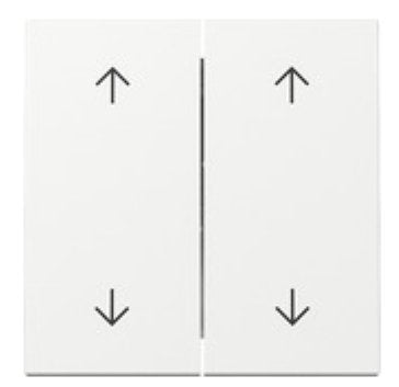 Gira 329703 Tecla Basculante 2f Pfeile System 55 Blanco Puro