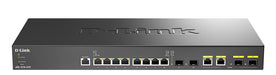 EAN 0790069409332 - D-Link DXS-1210-12TC switch Gestionado L2/L3 10G Ethernet (100/1000/10000) 1U Negro, Plata imagen 1