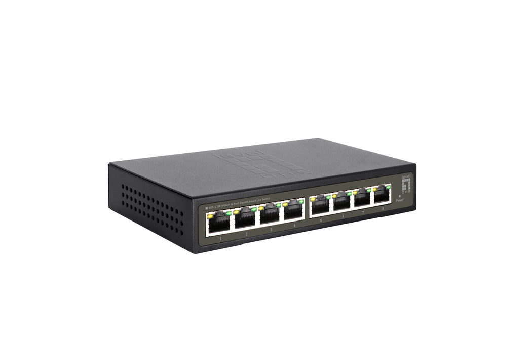 EAN 4015867229248 - LevelOne GES-2108 switch Gestionado L2 Gigabit Ethernet (10/100/1000) Negro imagen 4