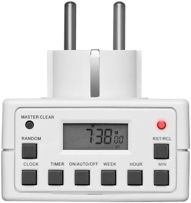 EAN 4040849932564 - Goobay 93256 contador eléctrico Blanco Programador eléctrico diario/semanal imagen 2