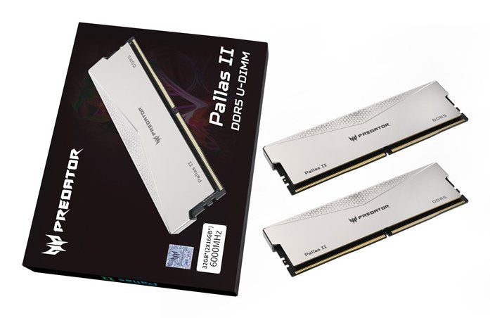 EAN 6955914619746 - Predator PALLASII-32GB-6000-1R8-2XV3 módulo de memoria 2 x 16 GB DDR5 6000 MT/s 288-pin DIMM imagen 8